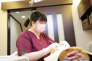 予防歯科をする歯科衛生士